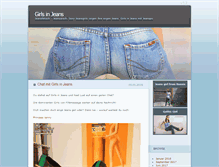 Tablet Screenshot of girls-in-jeans.net